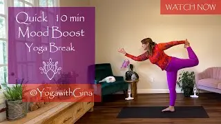 Yoga for INSTANT ENERGY & Mood Boost (Vinyasa Flow) ⚡️Beat the Afternoon Slump 11 Min #vinyasayoga