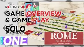 Rome: Fate of an Empire | Solo Playthrough | Game Overview & Gameplay
