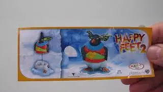 ДЕЛАЙ НОГИ 2 - HAPPY FEET 2 - Киндер Сюрприз - 2011 - серия из Kinder Surprise