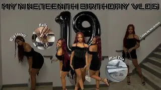 Spending My 19th Birthday ALONE…kinda | Birthday prep, got flown out, solo photo shoot🖤|