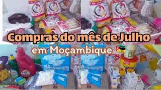 COMPRAS DO MÊS EM MOÇAMBIQUE GASTANDO 6.500 MT + ORGANIZAÇÃO DAS COMPRAS
