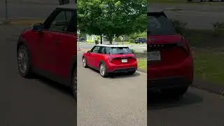 Chili Red looks GORGEOUS on the 2025 MINI Cooper Hardtop 2-Door #mini #minicooper #minis #cars #red