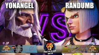 SF6 ☆ Yonangel (JP) VS Randumb (Manon) ☆ Pro Level Set