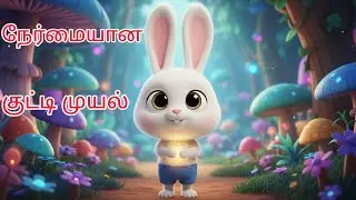 🐰 நேர்மையான குட்டி முயல் &ndash; Tamil Moral Story for Kids