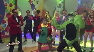 La Chilindrina baila con el pato Pipon