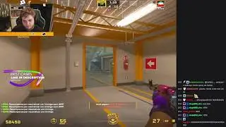 twitch reacts to Boltz - ace + 1vs5 clutch! (CS2)