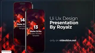 UI Presentation Mockup Video - After Effects Template