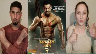 Satyameva Jayate 2 trailer Reactions || John Abraham || Addi & Marcia