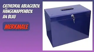 BEWERTUNG (2026): Cathedral Ablagebox H&auml;ngemappenbox A4 blau. Infos