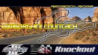 Need For Speed III: Lamborghini Countach - RedRock Ridge (Knockout)
