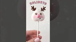 Christmas Reindeer Cake Pop
