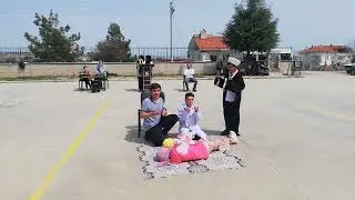 23 Nisan kutlamaları kapsamında yapılan etkinliklerden oynadığımız tiyatro oyunu...