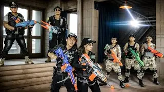 LTT Game Nerf War: Epic Nerf Guns Battle Between SEAL X Hero And Villains!