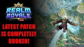 LATEST PATCH IS UNPLAYABLE [Realm Royale Battle Royale - Streamer Highlights #8]