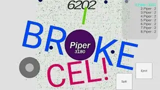 I BROKE CEL! (Agario clone)