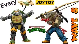 Joy Toy TMNT - Teenage Mutant Ninja Turtles Wave 8 - Metalhead & Leatherhead