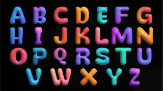 ABCD song 🎵 Preschool learning videos ABC song | Ultra colorful | Nursery Rhymes & Kids Songs