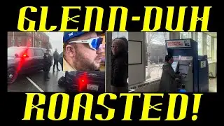 Frauditor Glenn-DUH Roasted at Post Office & by Cops!