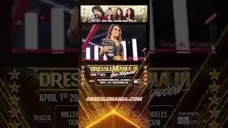 WrestleMania 39 after party - Dresslemania w/ Mick Foley, Mickie James, Victoria, SoCal Val #shorts