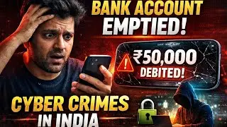 One Click Can Empty Your Bank Account😱 | Cyber Crimes in India