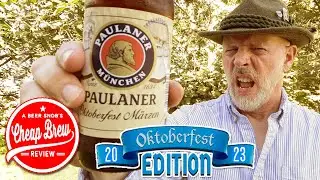 Paulaner Oktoberfest Marzen 2023 German Beer Review Revisit by A Beer Snob's Cheap Brew Review