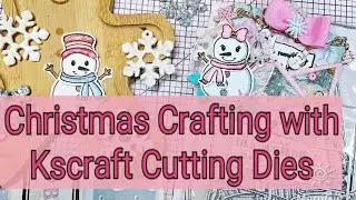 Christmas Crafting with Kscraft Cutting Dies. @kscraft1652 #kscraft 