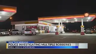 Fort Wayne Police Department investigating multiple robberies at Shell gas station
