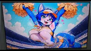 Krystal in red fables furry girls paradise love fun Nintendo Switch