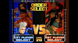 The King of Fighters '98 - 🇧🇷 FK-S.P.F,C(A) vs 🇧🇷 mar1985(B) | Fightcade