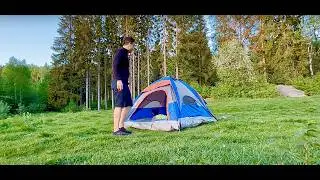 Bike, Camp, Cook &ndash; A Peaceful Night in Nature 🌿🚴&zwj;♂️🔥 [ SHORT VERSION ]