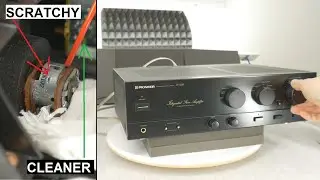 Fix Amplifier Scratchy Volume/Tone Knob DIY
