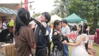 Cosplay with Medieval Theme but NPC Edition #MergingSunFaire