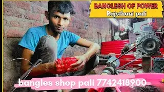 Modern plastic bangles cutting pali rajasthan#shots #subscribe #like #funny