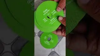 Ultra-thin diamond cutting blade for glass, ceramics, stone #diamond #polish