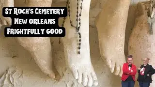 Wandering Through St. Roch's Cemetery New Orleans | Shocking Old Traditions, Limbs & Quirky Statues!