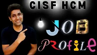 CISF Head Constable Ministerial Job Profile | CISF HCM Work | CISF HCM ka kya kaam hota hae