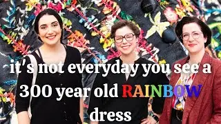 I took Safiya Nygaard to study 1700s gowns & stays at Colonial Williamsburg!