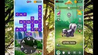 Wordscapes levels 3633 to 3664 gameplay | 