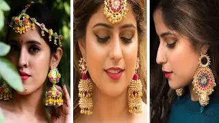 Gotta Jewellery Designs for Mehendi, gota jewellary designs for Reception, partywear Gota jewellery