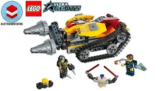 Lego Ultra Agents 70168 Drillex Diamond Job Speed Build