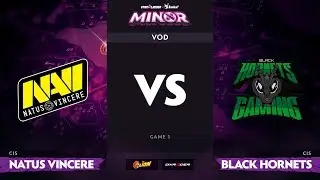 [RU] Natus Vincere vs Black Hornets Gaming, Game 1, StarLadder ImbaTV Minor S2 CIS Qualifiers