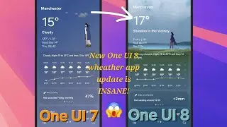 Get One UI 8 Weather App on Any Samsung Phone | Upgrade from One UI 7 #OneUI8 #trending #Samsungtips