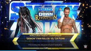 WWE 2K25_DEMON FINN BALOR VS CM PUNK _UNDISPUTED WWE WORLD HEAVYWEIGHT CHAMPIONSHIP  MATCH #ps5 