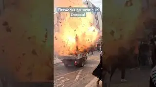 'Calenda' goes WRONG in Oaxaca 🇲🇽 #parade #carnival #indigenous