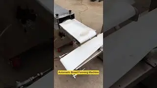 Automatic Bread Forming Machine #bread #bun #skewer #food #machine