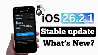 iOS 26.2.1 Released - What's New? in Hindi