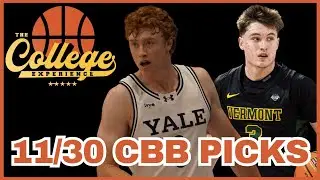 College Basketball Picks For November 30th | The College Experience: Basketball
