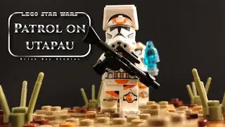 Lego - StarWars MOC: Patrol on Utapau | Slideshow