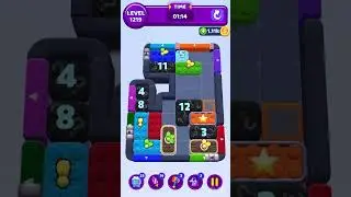 Color Block Jam Level 1219 &ndash; Full Puzzle Solution (No Boosters)