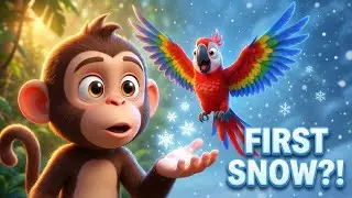 The First Snow ❄️ | Milo & Rio Christmas #cartoon #animation #funny #disney 